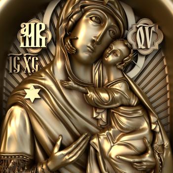 3D model Tolgskaya Mother of God (STL)